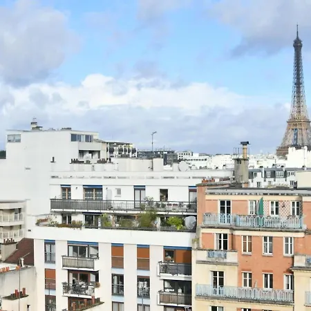 Luxury With Stunning Eiffel Tower View Apartment *