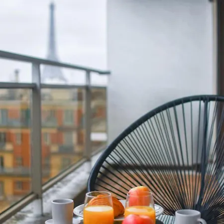 Luxury With Stunning Eiffel Tower View Apartment Paris